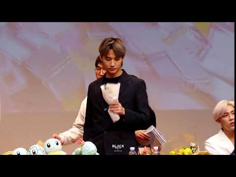 180928 여의도 팬사인회 꽃과 재범 (GOT7 JB)