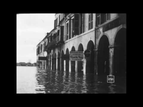 Crue de la Garonne à Agen 1952