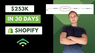 How I Made $253k in 30 Days for My Client's E-commerce Business: A Step-by-Step Case Study