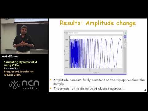 nanoHUB-U Fundamentals of AFM L3.6: Dynamic AFM using VEDA -Frequency Modulation AFM