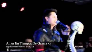 Regulo Caro- Amor En Tiempos De Guerra