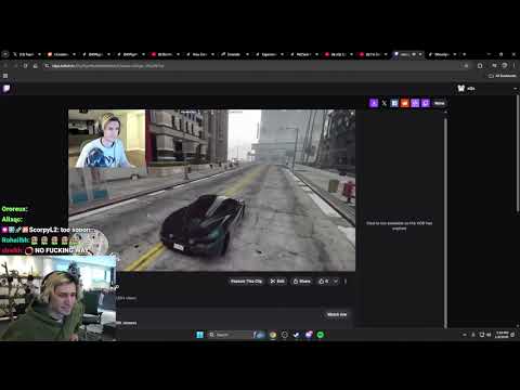 xQc gets linked an RP clip that resembles the Minneapolis Situation...