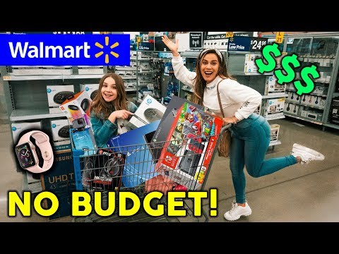 WE BOUGHT EVERYTHING AT WALMART W/ PIPER ROCKELLE **NO BUDGET** | The Royalty Family Video