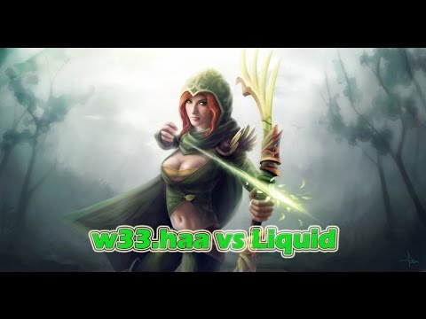w33.haa Windrunner - Team Secret vs Liquid Dota2
