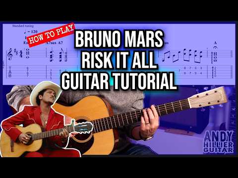Bruno Mars &ndash; Risk It All Guitar Tutorial Lesson