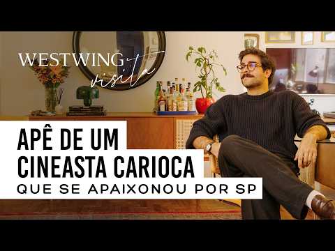 TOUR of a FILMMAKER'S APARTMENT in São Paulo | Homestories #WestwingBR