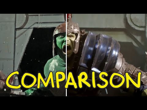 Thor: Ragnarok - Homemade Side by Side Comparison Video