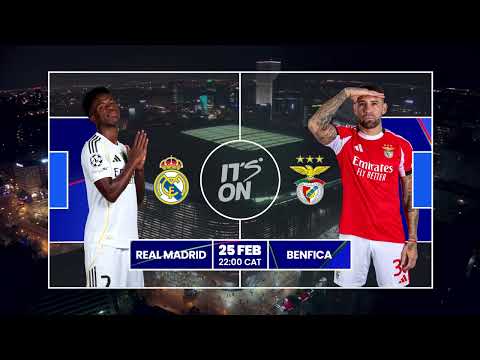 The Kings of Europe Defend Their Crown! 👑⚽ Real Madrid vs. Benfica