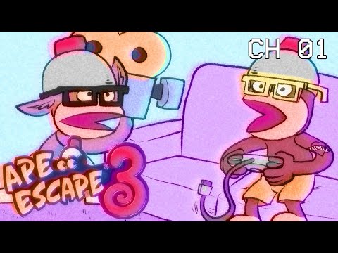 APE ESCAPE 3 - EP 1: Monke