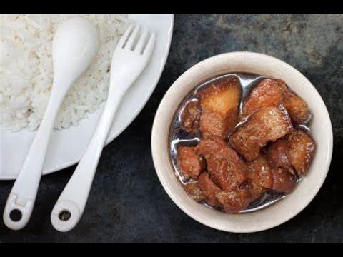 cochon roussi/ ragoût de porc recette Noël