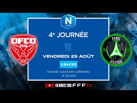 J4 I Dijon FCO vs Paris 13 Atlético en replay (4-2) I National FFF 2025-2026