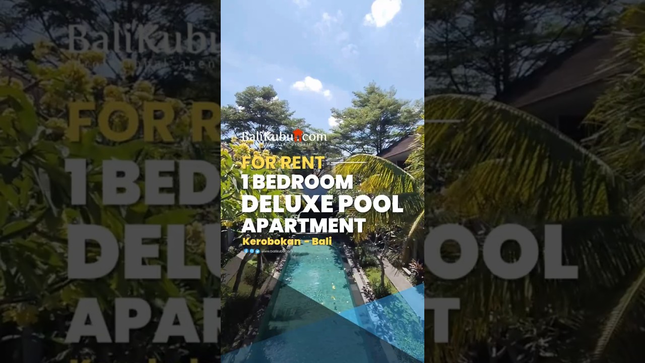 Amr-223.Ss-Sgp | Monthly Rental [New] Studio Garden Pool Access Apartment In Kerobokan - Pet Friendly Living Near Seminyak