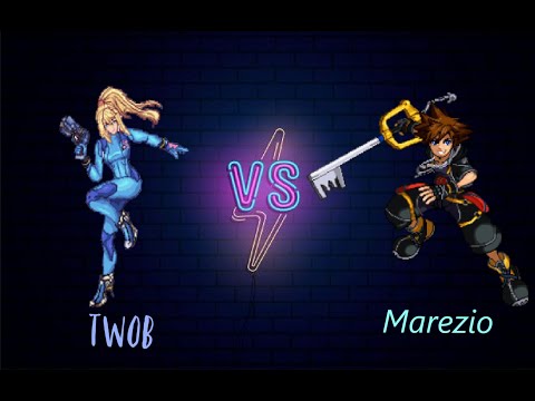 TwoB (Zss) vs Marezio (Sora) Super smash flash 2