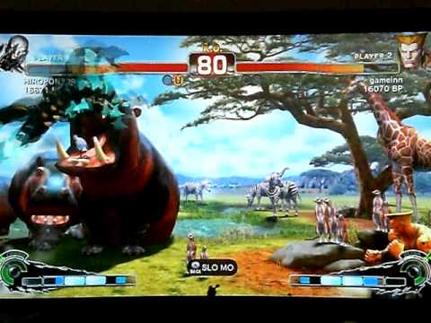 Daigo [Guile] vs HIROPON309 [Seth] SUPER STREET FIGHTER 4 - Japanese Online Ranked Matches