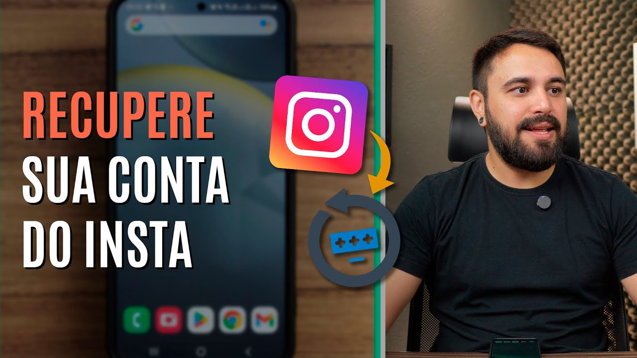 COMO RECUPERAR A SENHA DO INSTAGRAM (PASSO A PASSO)
