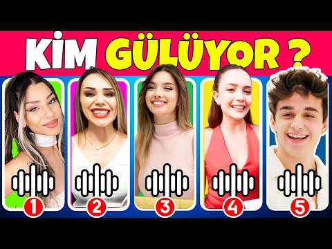 Sesi Tahmin Et 🔥 Youtuberlar'ı  Gülüşünden Tahmin Et😂 Ses Bulmaca🔊