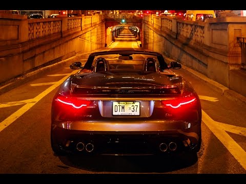 Listen as the 200mph Jaguar F-Type SVR takes a tunnel run