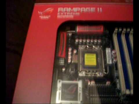 ASUS X58 RAMPAGE 2 EXTREME AND DOMINATOR DDR3