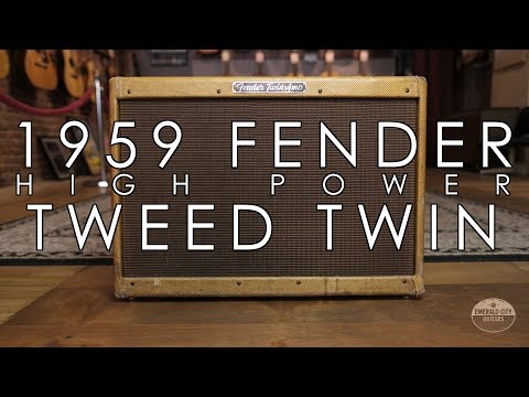 1959 Fender High Power Twin 5F8-A 80-Watt 2x12" Guitar Combo image 24
