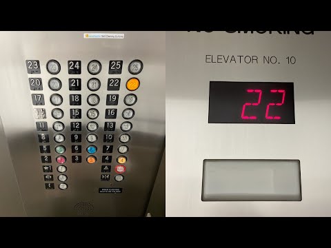 Otis/Schindler TXpress Traction Low Rise Elevators @ Park Tower, Downtown Tampa, FL