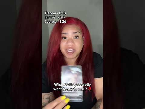 What They Secretly Want To Say To You 💦✨ (Water Signs)