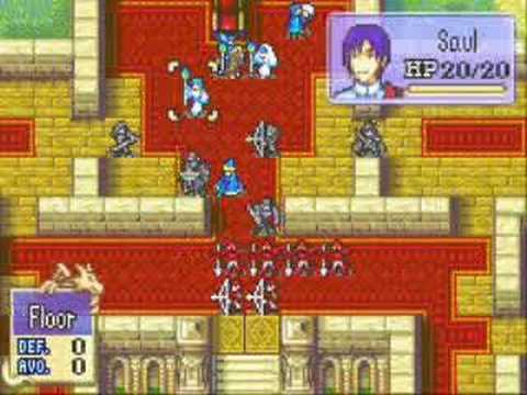 Fire Emblem 6 Defending the throne