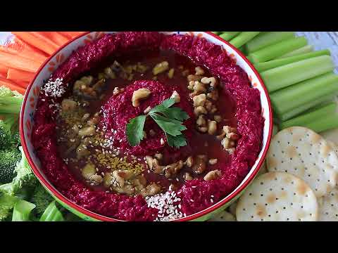 THE BEST BEET MUTABBAL | BEET TAHINI DIP | متبل الشمندر