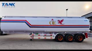 Citerne de carburant Tank Tri Axles 30-60 CBM Carbon Steel Fuel Oil Tanker Trailer neuve | Image 4 - Autoline