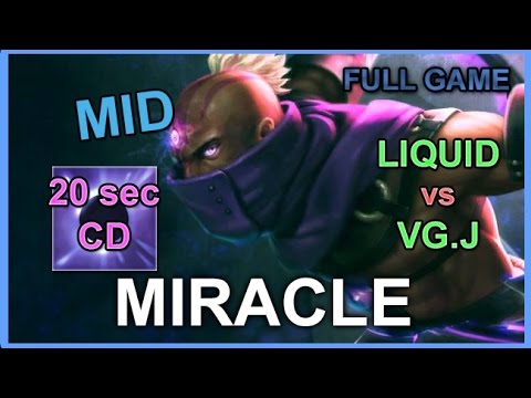 Miracle Anti Mage Mid | Liquid vs VGJ @ Starladder 2017 - 7.02 Full Game