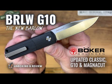 Böker Solingen | Barlow BRLW G10 | Eine moderne Interpretation eines zeitlosen Klassikers