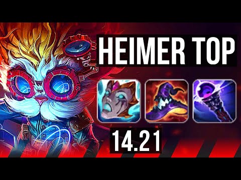 HEIMERDINGER vs SWAIN (TOP) | EUW Diamond | 14.21