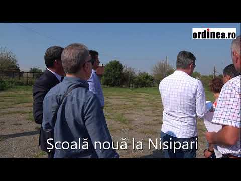 A inceput proiectul scolii noi de la Nisipari