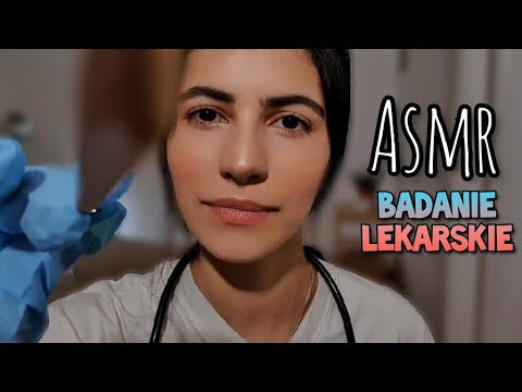 ASMR po polsku BADANIE LEKARSKIE cranial nerve exam ROLEPLAY