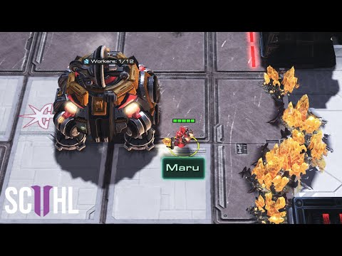 Maru's 300 IQ SNEAKY GOLD BASE - Starcraft 2: Maru vs. Solar