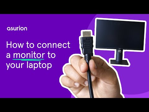 Analytiker Tanke kød How to connect a monitor to your laptop (Windows 10 and Mac) | Asurion