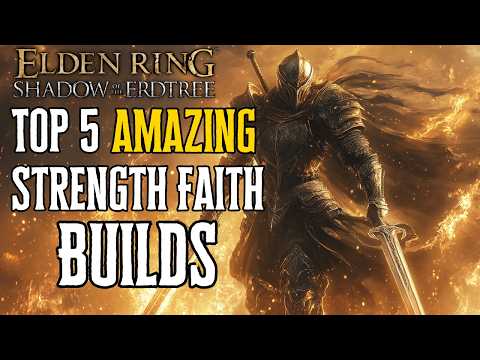 Top 5 strength Faith DLC Builds in Elden Ring (1.13)