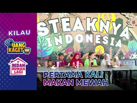 PERTAMA KALI! Keluarga Pak Kardin Makan Direstoran | KILAU UANG KAGET & BEDAH RUMAH