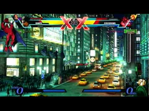 Ultimate MvC3 (PS3) Ranked Match: Rage Quit edition