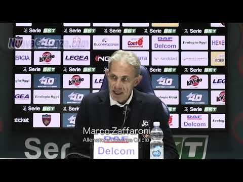 Cosenza-Frosinone 1-1, mister  Zaffaroni in conferenza post gara