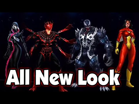 All Characters Uniforms & WBU Knull First Look - 6.5 Livestream Highlight - MARVEL Future Fight