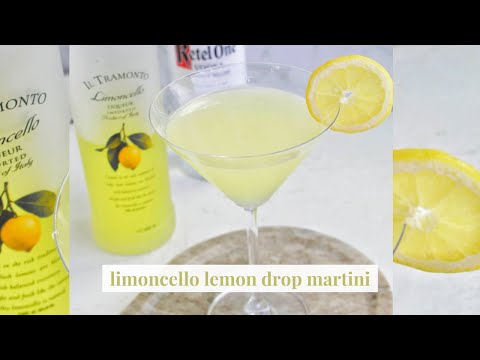 Limoncello Lemon Drop Martini - Homebody Eats