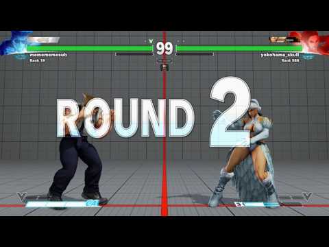 SFV~ Guile (Diago Umehara) vs. Laura (yokohama_skull) HD 2