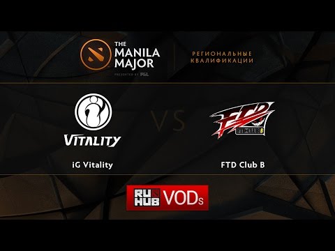 IG.V vs FTD.B,Manila Major Qualifiers game 2