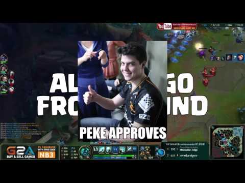 THE MOST SATISFYING RAGE QUIT EVER | INHUMAN REACTION TETRIS MECHANICS ( HECARIM JUNGLE )