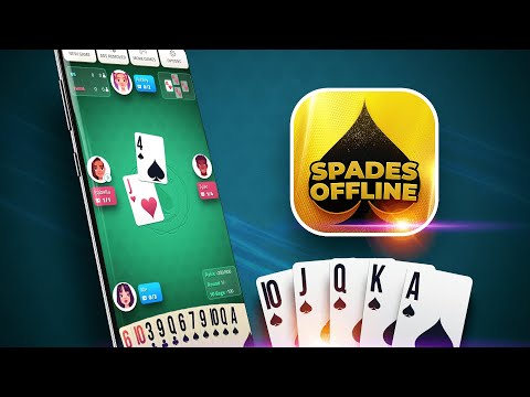 Spades Offline - Card Game Video