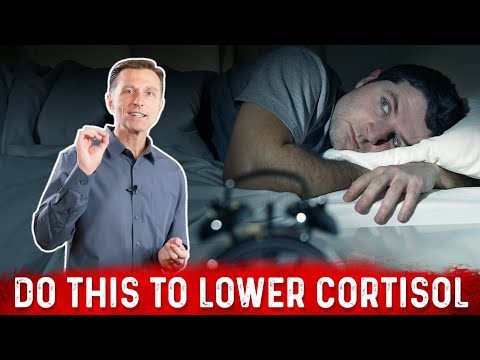 How to Lower Cortisol and Fix Your Sleep: Circadian Rhythm, Cortisol, and Sleep - Dr. Berg