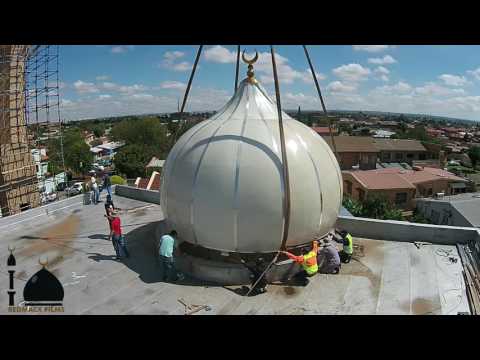 MASJID UN NOOR DOME INSTALLATION