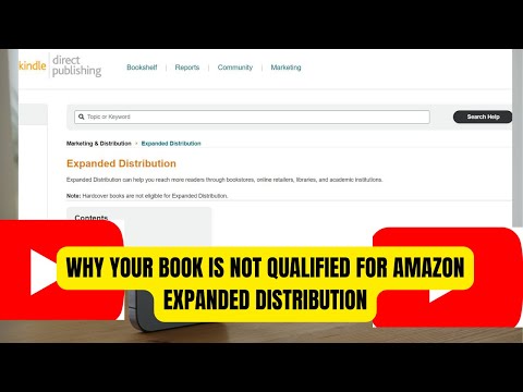 How to Add Your Book on Amazon kdp Expanded Distribution: Simple Trick amazon Kdp 2024