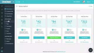 Opciones de configuración del parte de horas