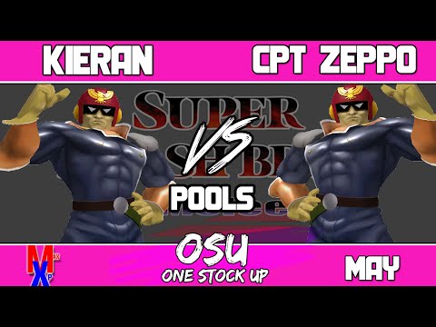 OSU 5/15 - Kieran (Falcon) vs Captain Zeppo (Falcon) - Melee - Pools